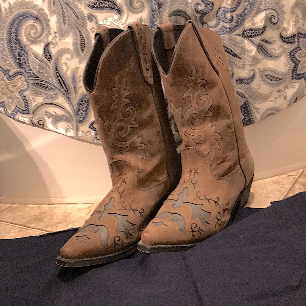 Size 11 1/2 men’s  leather cowboy boots